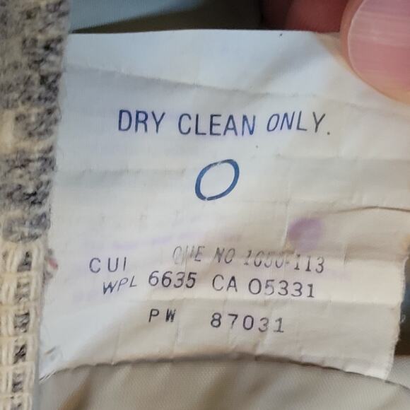 Woolrich Vintage USA Wool Blanket Fully Lined Long Toggle Jacket Coat Size Large - Picture 12 of 12